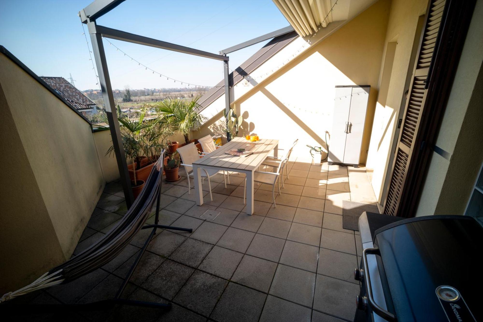 Flat With Terrace Close To Forum And Milanofiori Metro Assago Exteriör bild