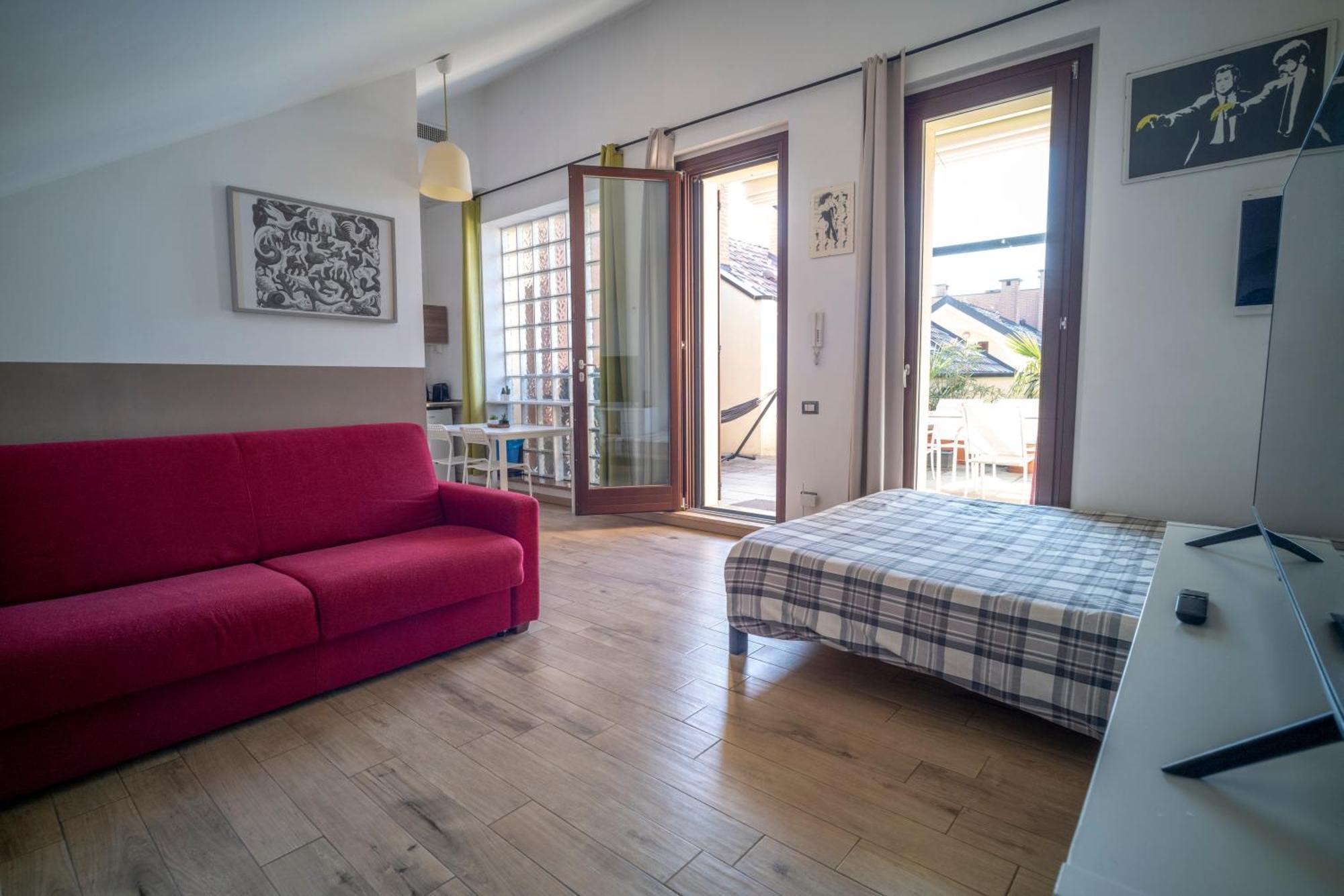 Flat With Terrace Close To Forum And Milanofiori Metro Assago Exteriör bild