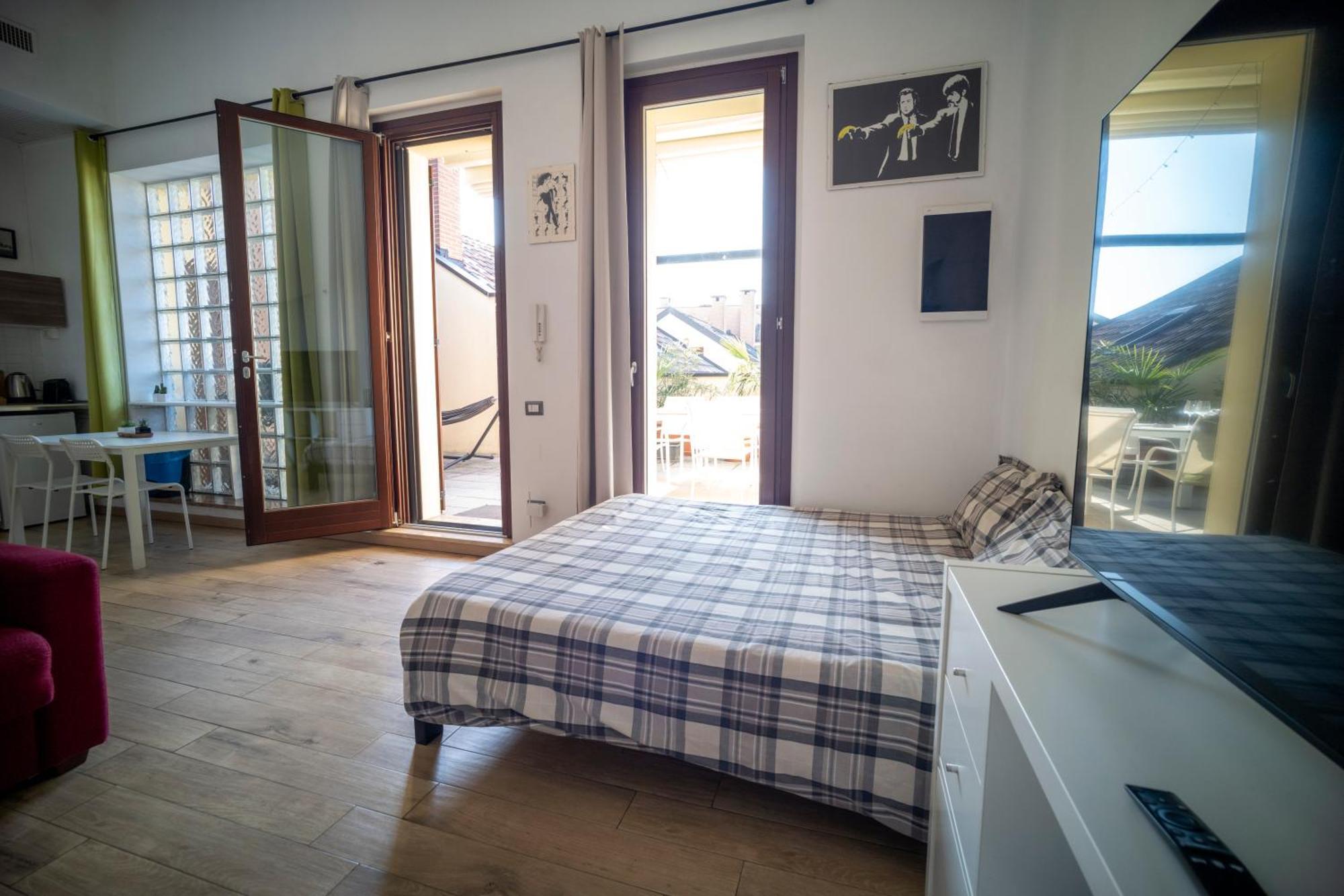 Flat With Terrace Close To Forum And Milanofiori Metro Assago Exteriör bild